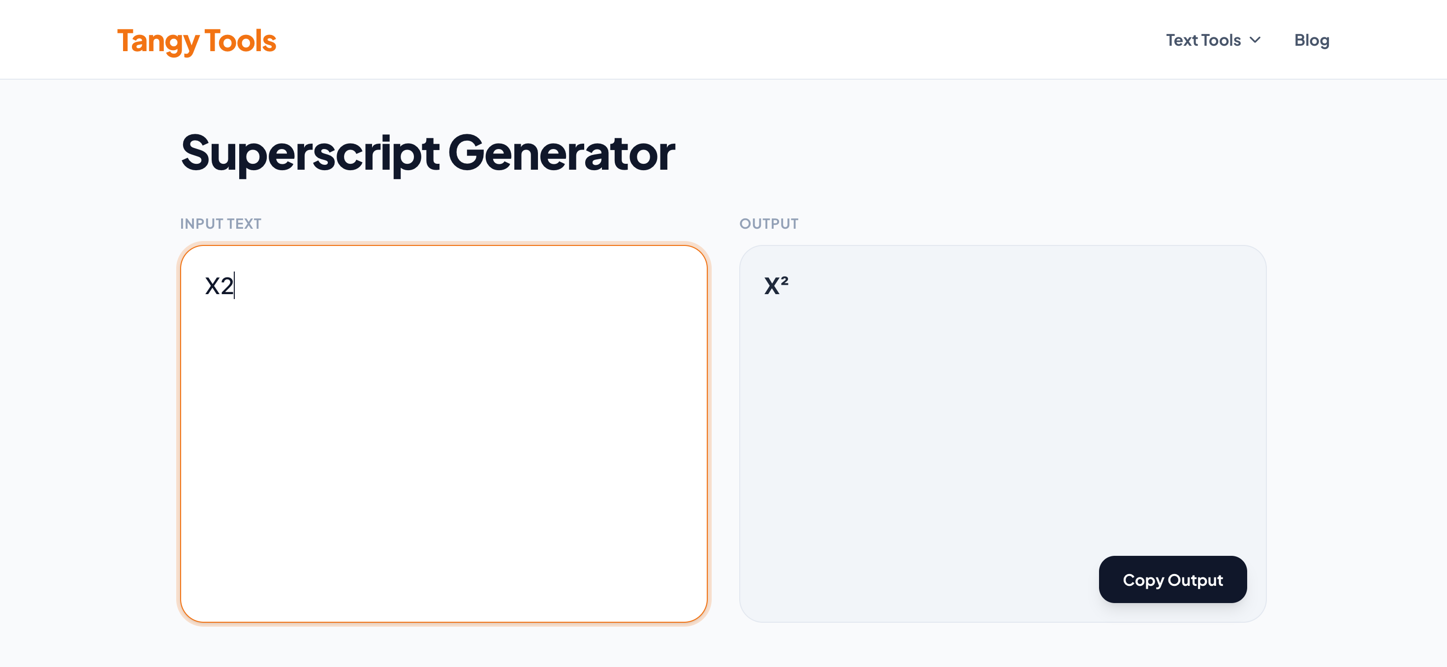 Superscript generator
